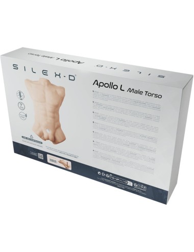 Torse Complet Apollo L avec Gode 7" SilexD | Roselyse Lingerie