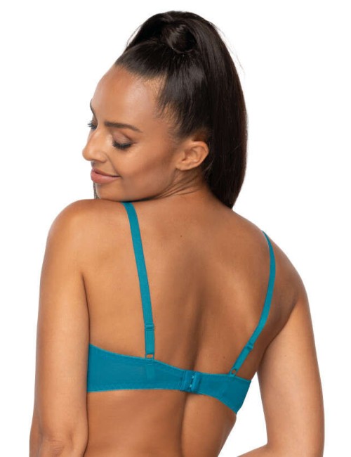 Push-up beige-turquoise Maureen