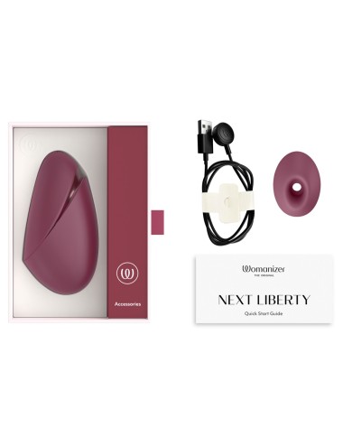 Womanizer Next Liberty Rouge | Stimulateur Clitoridien Air Pulsé