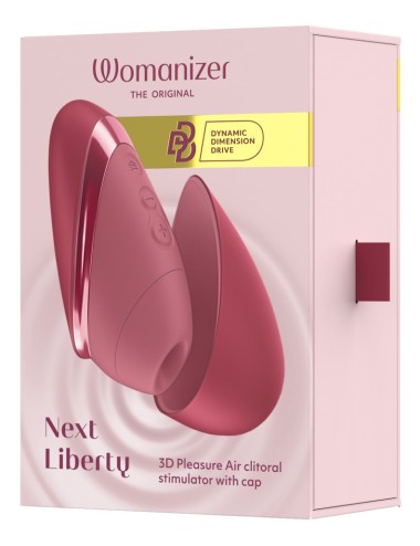 Womanizer Next Liberty Rouge | Stimulateur Clitoridien Air Pulsé