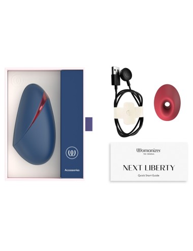 Womanizer Next Liberty Bleu | Stimulateur Clitoridien Air Pulsé