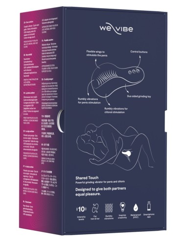 We-Vibe Shared Touch Violet - Vibromasseur Connecté Couple