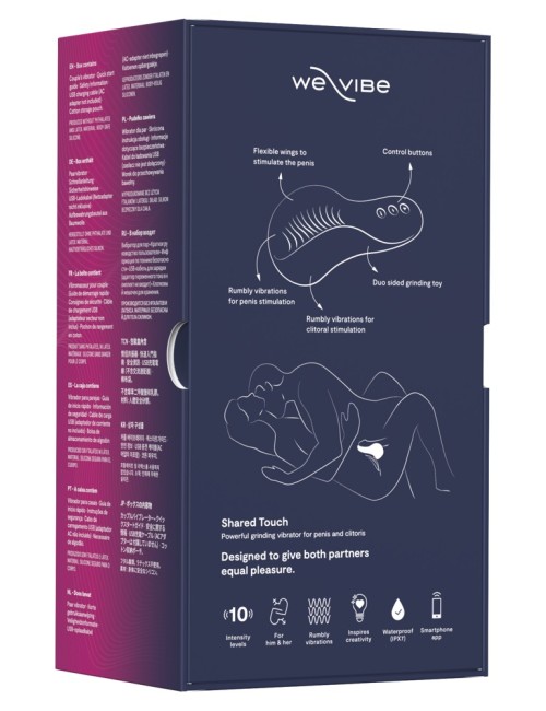 We-Vibe Shared Touch Violet - Vibromasseur Connecté Couple