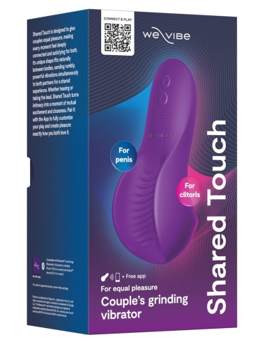 We-Vibe Shared Touch Violet - Vibromasseur Connecté Couple