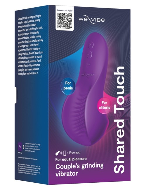 We-Vibe Shared Touch Violet - Vibromasseur Connecté Couple