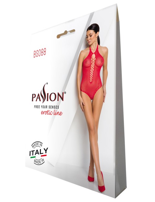 Bodystocking Rouge Passion BS088 | Lingerie Sensuelle