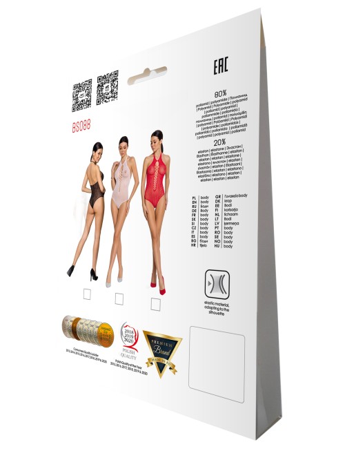 Bodystocking Blanc Passion BS088 | Lingerie Angélique