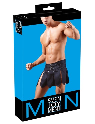 Jupe homme style gladiateur avec deux ceintures Svenjoyment