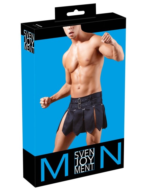 Jupe homme style gladiateur avec deux ceintures Svenjoyment