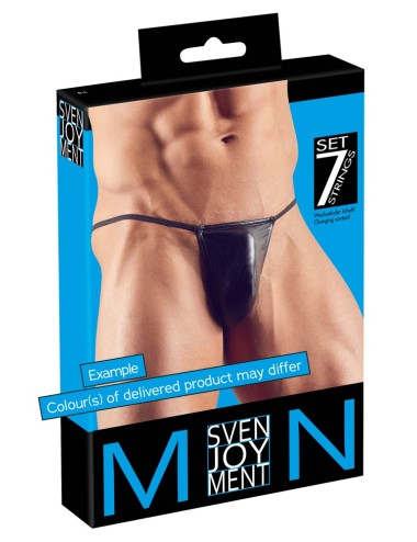 Lot de 7 strings homme