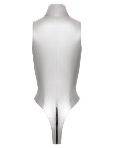Body Vinyle Argenté Black Level – Lingerie Sexy