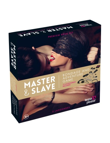 Kit BDSM Maître & Esclave Premium Beige – Tease & Please
