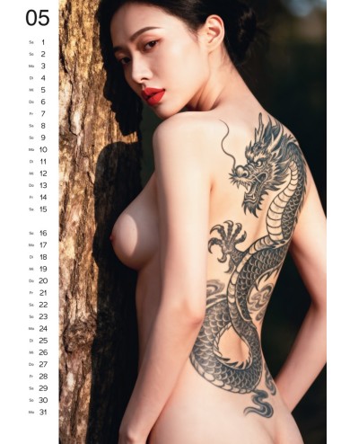 Pin-up Calendar Tattoo Girls 2027