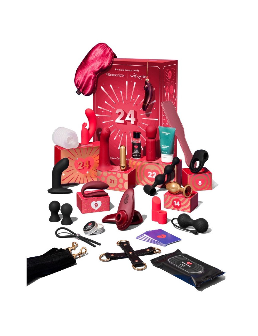 Calendrier de l'Avent érotique pour couples avec sextoys premium Magic Shiver