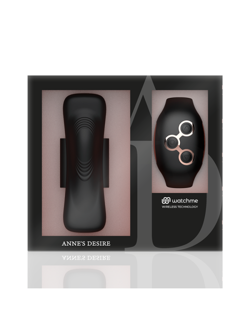 ANNES DESIRE - PANTY PLEASURE TECNOLOG A WATCHME NOIR/OR