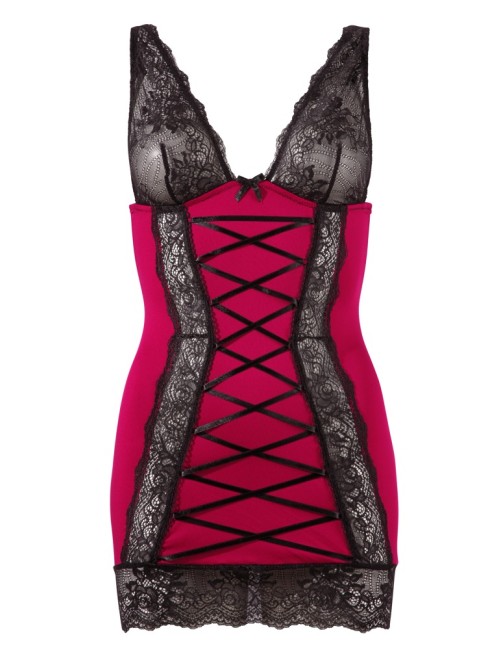 Chemise Rouge Sensuelle Cottelli LINGERIE