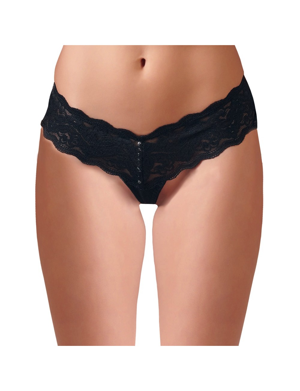 String en dentelle florale avec perles Cottelli LINGERIE