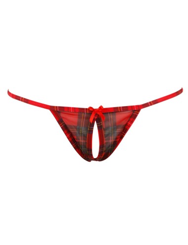 Set Lingerie Écolière Rouge Cottelli – Dentelle & Jupe Sexy