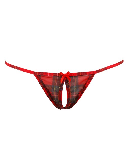 Set Lingerie Écolière Rouge Cottelli – Dentelle & Jupe Sexy