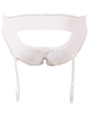 Costume d'Écolière Sexy 4 Pièces Blanc | Cottelli COSTUMES
