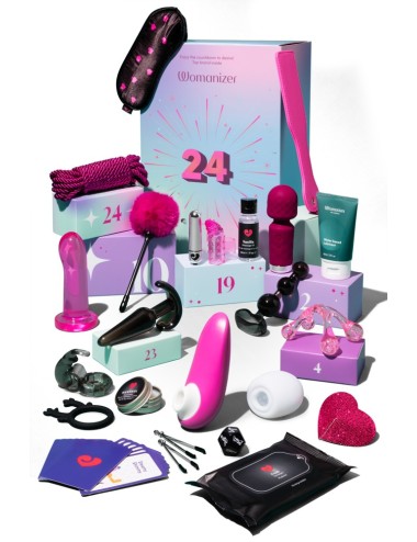 Calendrier de l'Avent érotique avec sextoys et accessoires sensuels Magic Shiver