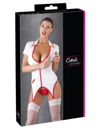 Costume infirmière sexy Cottelli Lingerie – Blouse & String