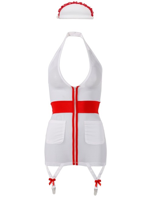 Tenue d’Infirmière Sexy Cottelli – Robe & Coiffe