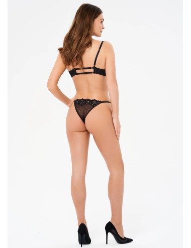 Ensemble 2 Pièces BH & String en Dentelle Noire – Kotek