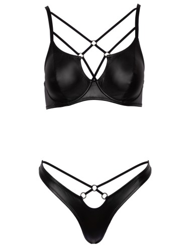 Ensemble Simili Sexy Noir – Cottelli LINGERIE