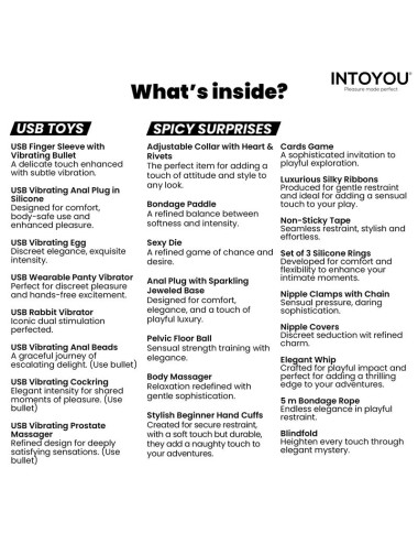 Calendrier de l’Avent Luxury 24 pièces Intoyou