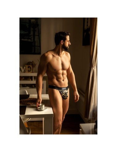 Slip imprimé camouflage argenté ARMY