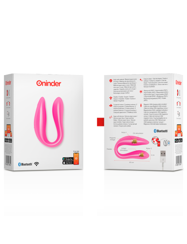 ONINDER Lisboa – Stimulateur G-Spot & Clitoris Rose