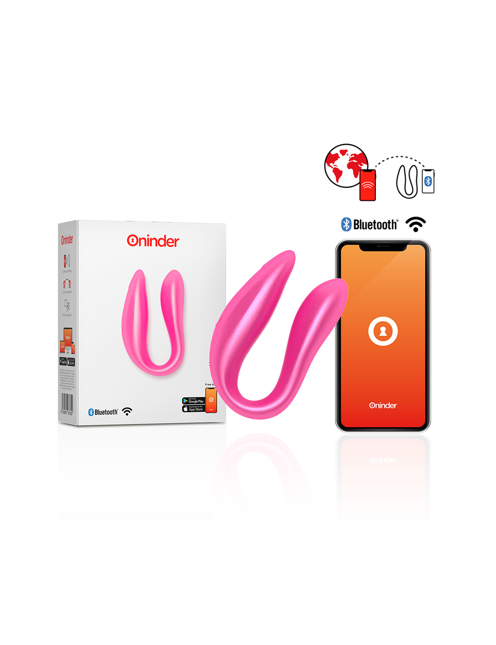 ONINDER Seoul Masturbateur Homme Rechargeable 10 Vitesses