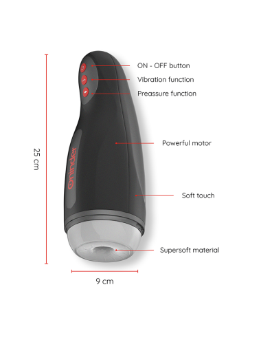 ONINDER Seoul Masturbateur Homme Rechargeable 10 Vitesses