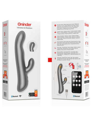 ONINDER OSLO – Vibromasseur lapin vibration et rotation