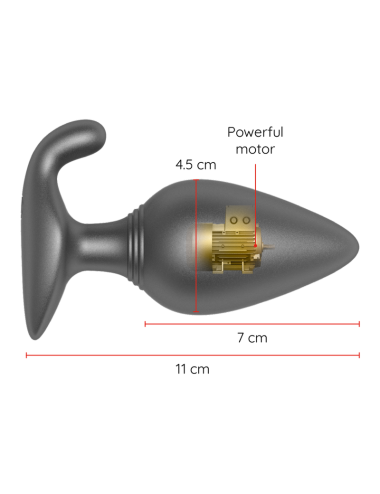 ONINDER - PLUG ANAL VIBRANT RIO NOIR - APPLICATION GRATUITE