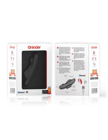 ONINDER MANILA stimulateur rechargeable connecté 9 modes avec application