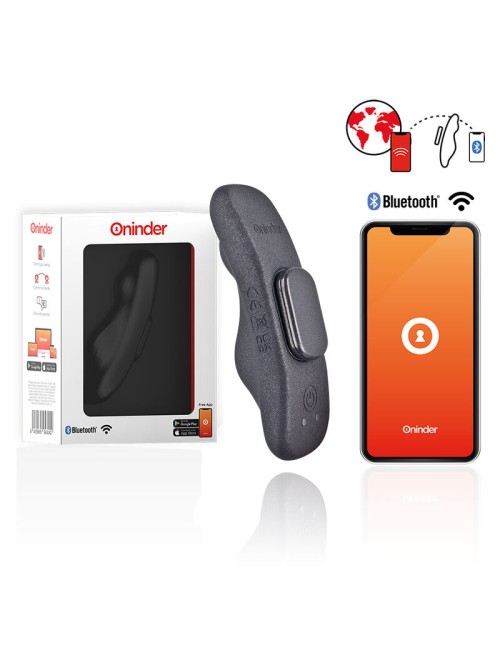 ONINDER MANILA stimulateur rechargeable connecté 9 modes avec application