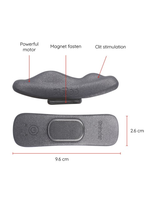 ONINDER MANILA stimulateur rechargeable connecté 9 modes avec application