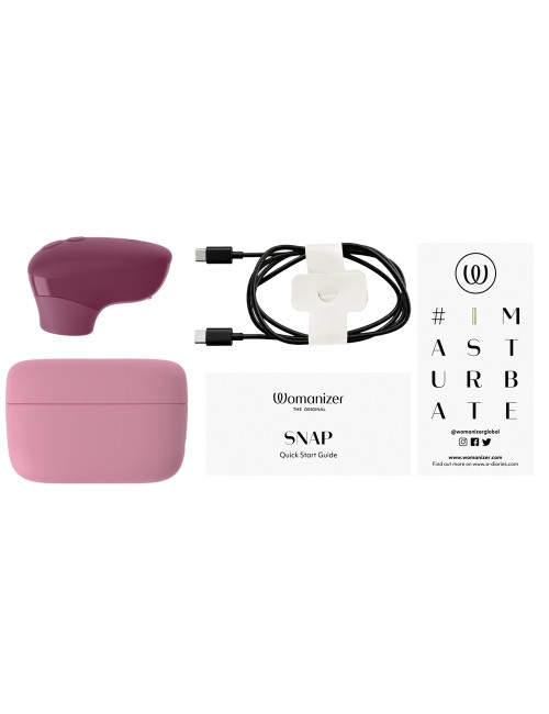 Womanizer Stimulateur Clitoridien Rechargeable en Silicone Doux
