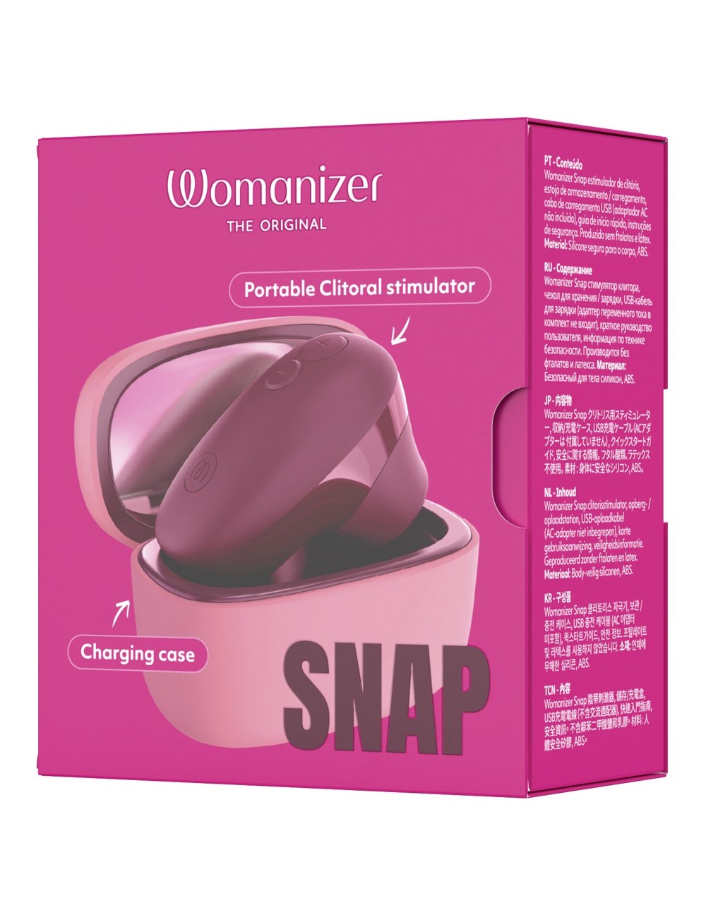 Womanizer Stimulateur Clitoridien Rechargeable en Silicone Doux
