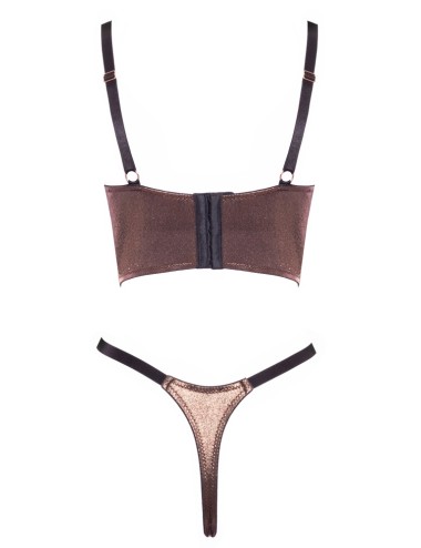 Ensemble bustier ouvert Abierta Fina | Rosélyse Lingerie