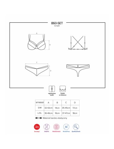 860-SET-3 Ensemble 2 pcs - Rouge