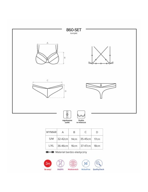 860-SET-3 Ensemble 2 pcs - Rouge
