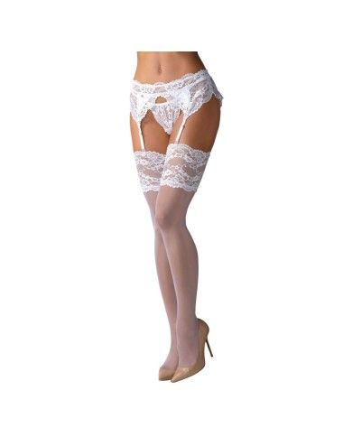 810-STO stockings blanc Obsessive