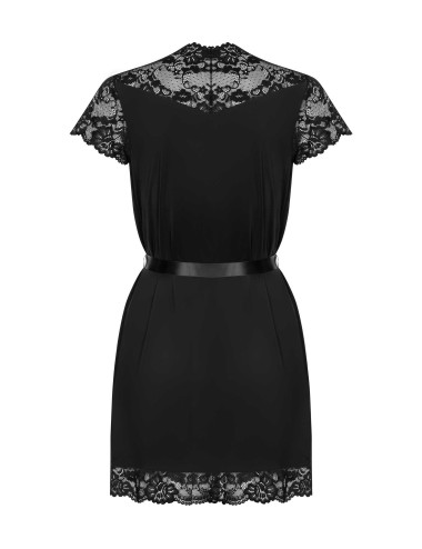 810-PEI-1 Peignoir - Noir