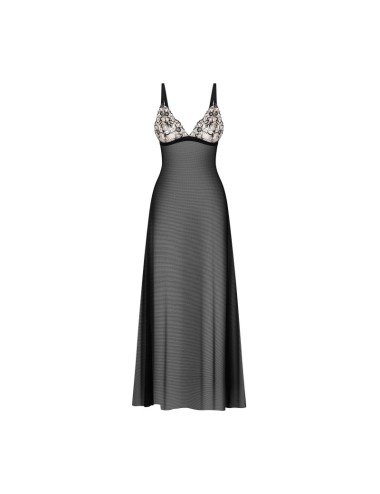 Nuisette longue Vila Blanes noir