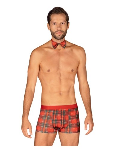 Mr Merrilo - Boxer et noeud papillon Rouge Obsessive