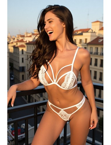 Ensemble 2 pièces blanc Anuvera - Passion