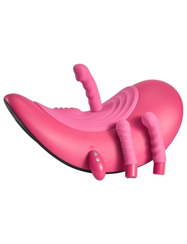 Sexmachine Vibepad Ride-On avec télécommande – Plaisir féminin intense